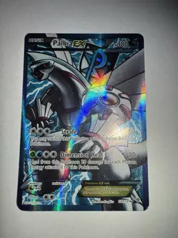 Pokemon Palkia EX TCG Full Art Holo Ultra Rare Card Plasma Blast 100/101 - Image 2