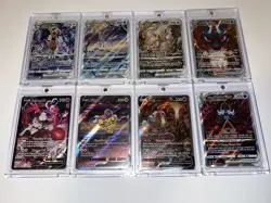 Pokemon Crown Zenith VSTAR 8-Card Lot Zeraora Glaceon Zoroark Entei Raikou NM - Image 1