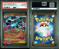 PSA 10 Pokemon Card Mega Charizard ex RR 013/080 M2 Inferno X 1-2 Days Shipping - Image 4