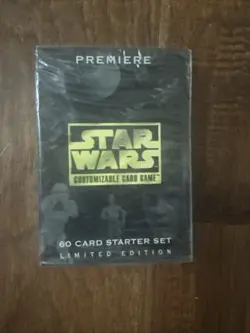 1995 Star Wars CCG Premiere LIMITED EDITION Starter Deck 60 Cards Factory Sealed - Image 1