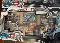 2 Boxes of POKEMON UNOVA Heavy Hitters Premium Collection Black Bolt White Flare - Image 2