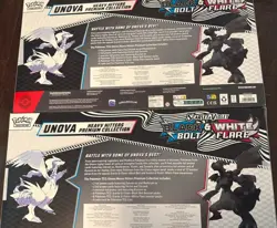 2 Boxes of POKEMON UNOVA Heavy Hitters Premium Collection Black Bolt White Flare - Image 3