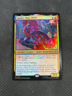FOIL Spider-Man 2099 SPM 0150 Rare MTG Marvel's Spider-Man - Image 1