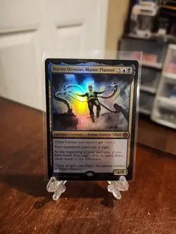 FOIL Doctor Octopus, Master Planner SPM 0128 Mythic MTG Marvel's Spider-Man - Image 1