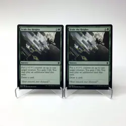 (2) MTG Scale the Heights Zendikar Rising Magic: The Gathering MP - Image 1