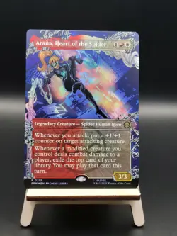 Arana, Heart of the Spider (Borderless Foil) - #213 - Marvel's Spider-Man - SPM - Image 1