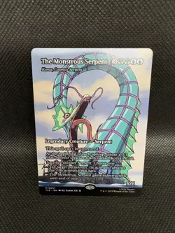 The Monstrous Serpent - Koma, Cosmos Serpent (Borderless) [Avatar: The Last Airb - Image 1