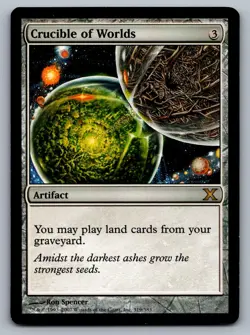 10th Edition #319 Crucible of Worlds - Image 1