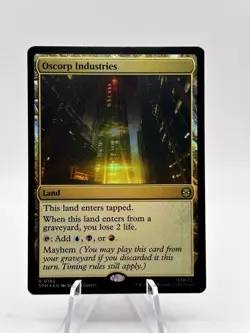 Oscorp Industries 0182 Foil Marvel's Spider-Man SPM MTG NM - Image 1