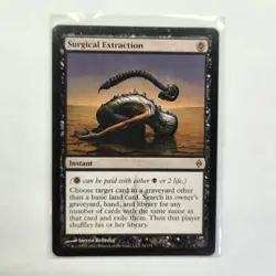 MTG Surgical Extraction New Phyrexia NM - Image 1