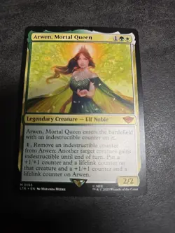 MTG Arwen, Mortal Queen, NM-Mint, English Universes Beyond: LOTR: Tales of Middl - Image 1