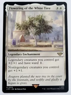 MTG Flowering of the White Tree - The Lord of the Rings NM - Image 1