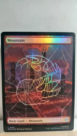 Mountain Foil Full Art Land [NM] - MTG SPM - Image 1