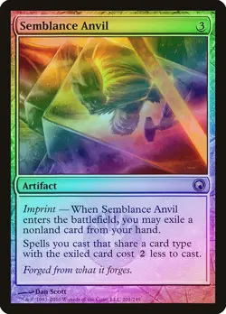 Semblance Anvil FOIL Scars of Mirrodin PLD Artifact Rare MAGIC CARD ABUGames - Image 1