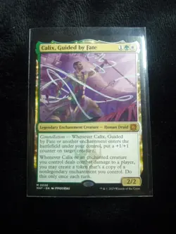 MTG Calix, Guided by Fate - March of the Machine: The Aftermath #026 - Image 2