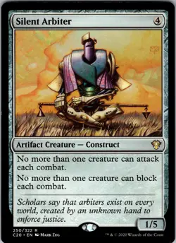 Silent Arbiter Fifth Dawn Rare NM Magic: The Gathering 150 Normal - Image 1