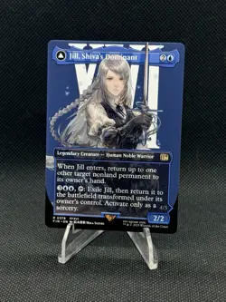 Jill, Shiva's Dominant (Borderless) R0378 FINAL FANTASY Magic MTG NM - Image 1