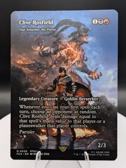 Clive Rosfield / Vial Smasher the Fierce Regular: Final Fantasy (FCA) MTG (NM) - Image 1