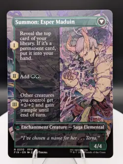 Esper Origins / Summon Esper Maduin (Borderless) Regular: Final Fantasy MTG (NM) - Image 2