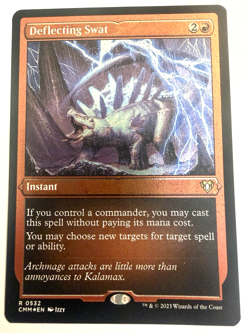Deflecting Swat (Foil Etched) - Commander Masters - Image 1