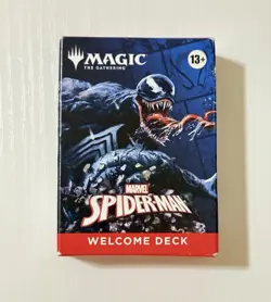 Magic The Gathering Marvel's Spider-Man Welcome Deck Back/Venom - Image 1