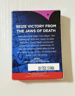 Magic The Gathering Marvel's Spider-Man Welcome Deck Back/Venom - Image 5