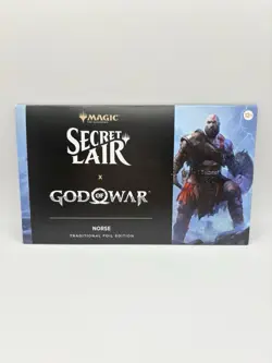 IN HAND MTG Secret Lair Playstation Foil GOD OF WAR NORSE - Image 1