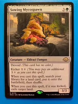 MTG 1x Sowing Mycospawn # 170 Modern Horizons 3 Magic the Gathering Card x1 NM - Image 1