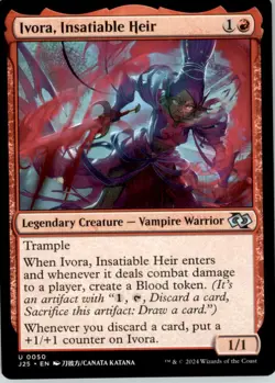 Ivora, Insatiable Heir (Anime) U Foundations Jumpstart 50 NM - Image 1