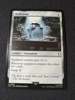 Skullclamp Universes Beyond: Fallout #238 Uncommon - Image 1