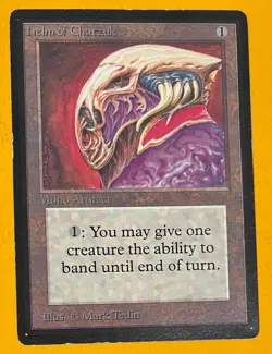 MTG HELM OF CHATZUK Beta (OldManMTG 007-742) - Image 1