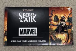 MTG Secret Lair x Marvel's Spider Man: Venom Unleashed COLORS [NON-FOIL] (SEALED - Image 1
