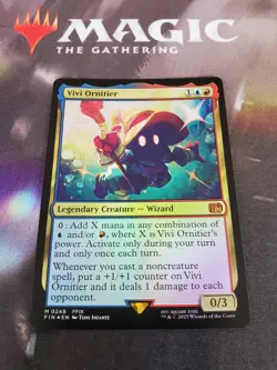 Mtg. Vivi Ornitier. Foil. Final Fantasy. Pack Fresh - Image 1