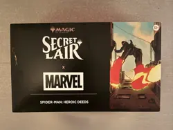 MTG Secret Lair x Marvel's Spider-Man: Heroic Deeds Non-Foil Edition Presale - Image 1