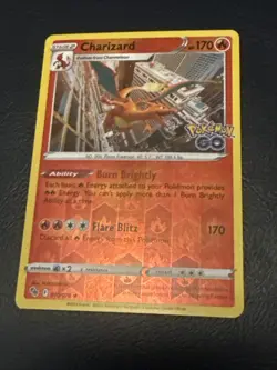 Charizard - 010/078 - Reverse Holo - Pokemon GO (PGO) - Image 1
