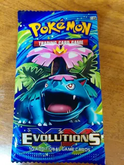 Pokemon TCG XY Evolutions Booster Pack New Factory Sealed - Image 1