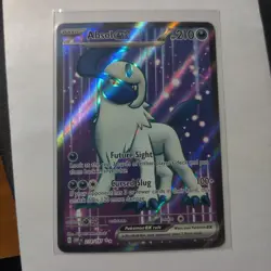 Absol ex 214/197 - Ultra Rare - Obsidian Flames - Darkness Holo - Pokemon TCG NM - Image 1