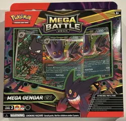 Pokemon TCG Mega Battle Deck Mega Gengar EX | MEP027 Promo |FACTORY SEALED - Image 1