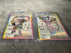 Pokemon Umbreon and Espeon Black Star Promo SVP175 SVP176 Figure Collection NM/M - Image 1