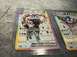 Pokemon Umbreon and Espeon Black Star Promo SVP175 SVP176 Figure Collection NM/M - Image 2