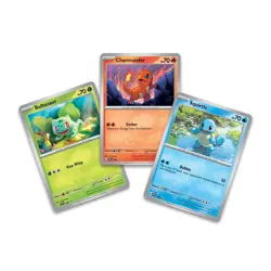 Pokemon Scarlet & Violet 151: Poster Collection Black Star Promo Starters Set - Image 1