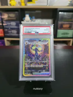 PSA 10-9 SET INDONESIA POKEMON TERASTAL FESTIVAL SAR EEVEELUTIONS SEQUENTIAL SET - Image 3