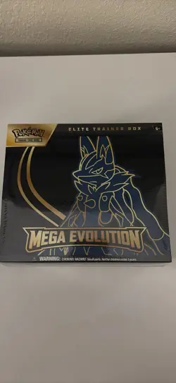 Pokemon TCG Mega Evolution Elite Trainer Box - ETB (Lucario) New & Sealed - Image 1