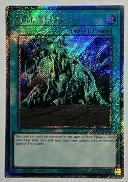 Cold Wave RA03-EN104 (NM) 1st Edition Platinum Secret Rare YuGiOh! TCG - Image 1