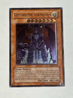 YUGIOH EURO Voltanis the Adjudicator EOJ-EN023 Ultimate Rare NM #2 - Image 1