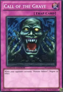 Yugioh! MP Call of the Grave - WP11-EN018 - Super Rare - Limited Edition Moderat - Image 1