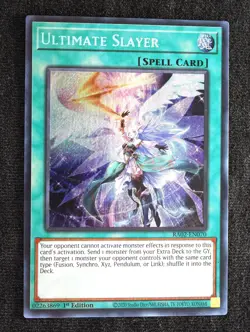 Ultimate Slayer (Secret Rare, RA02-EN070) [Mint] Yugioh card - Image 1