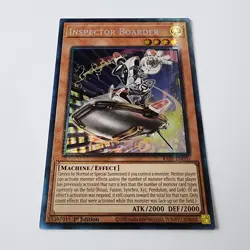 Inspector Boarder - RA01-EN010 - Prismatic Collectors Rare - NM - Yugioh tcg - Image 2