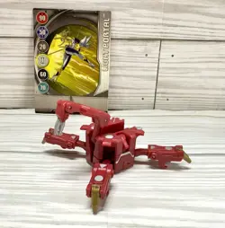 Bakugan Spyderfencer Red Pyrus Maxus Dragonoid Trap Battle Brawlers 009 - A5 - Image 1