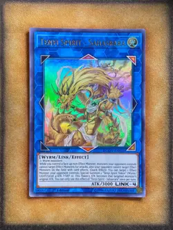 Yugioh Tenyi Spirit - Sahasrara DUOV-EN026 Ultra Rare 1st Ed LP - Image 1